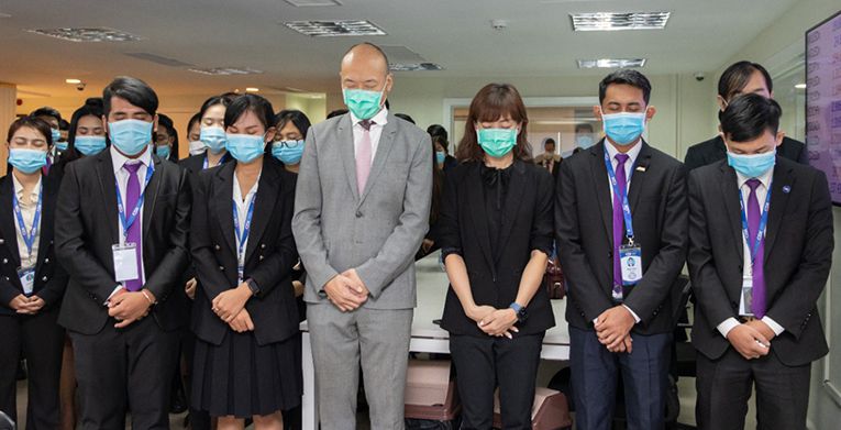 CDX Pays Respects to the Flood Dead in Cambodia