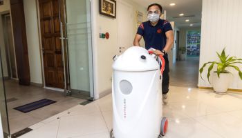 Cambodian Derivatives Exchange Utilises Sanitation Service To Ensure Employees’ and Client’s Safety