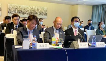 柬埔寨衍生商品交易所(CDX)参加北京大学的信用与法律研究所成立十周年